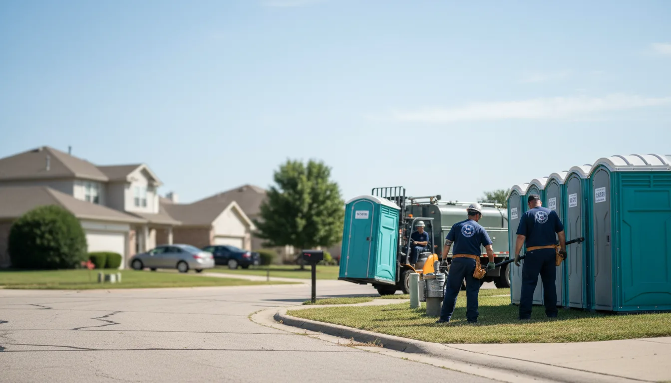 Porta Potty Rental in Burlington, IL near me